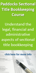 Sectional Title Bookkeeping course