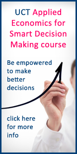 UCT Applied Economics for Smart Decision Making course