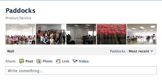 Paddocks Facebook page sharing Paddocks Facebook page sharing