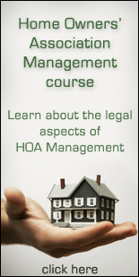 Home Owners Association Management course Home Owners Association Management course