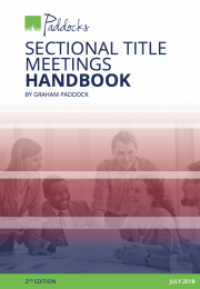 Double Deal - Sectional Title Meetings Handbook